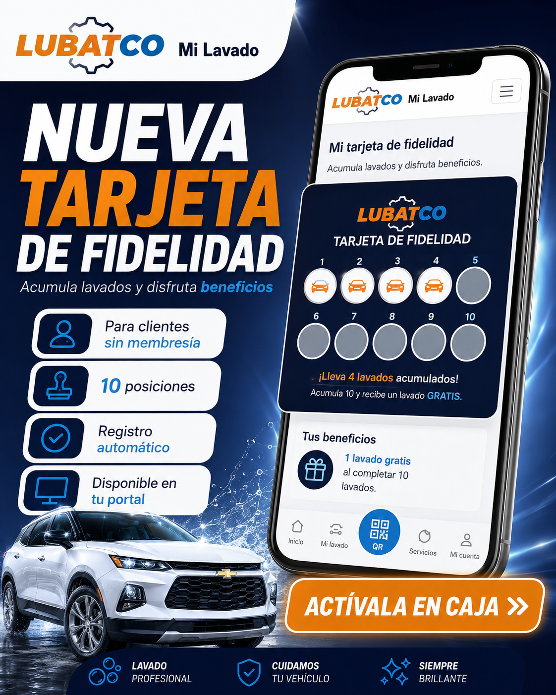 Lubatco – Plataforma web corporativa con panel administrativo financiero